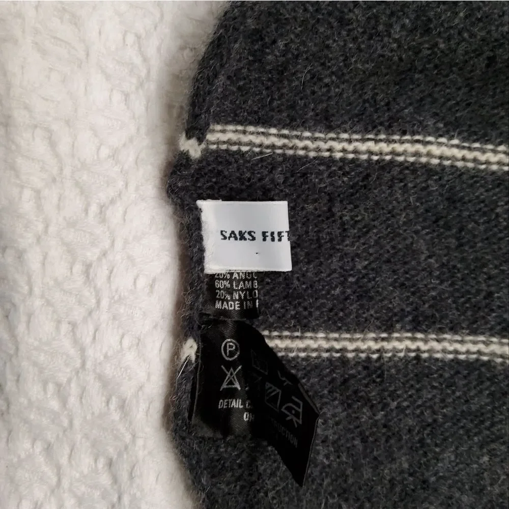 Saks Fifth Avenue Angora Blend Knit Scarf